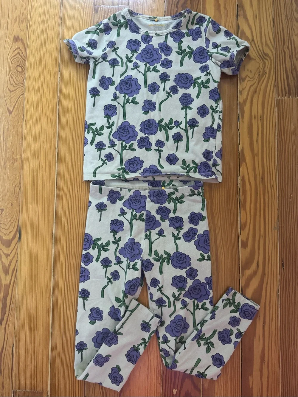 Mini Rodini Purple Rose Set